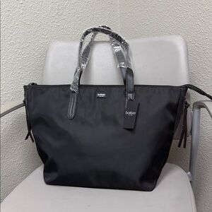 Botkier Elegant Black Nylon Tote